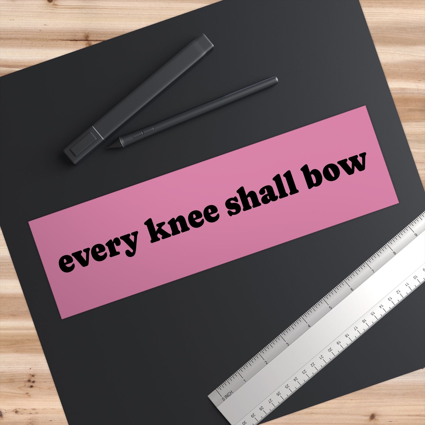Bumper Sticker - Every Knee Shall Bow